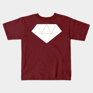 White diamond Kids T-Shirt